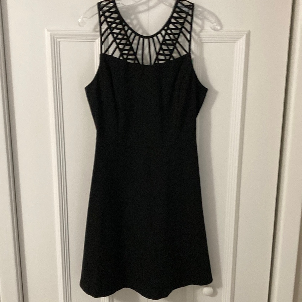 Boston, proper Elegant Black Sleeveless Dress SZ: 10